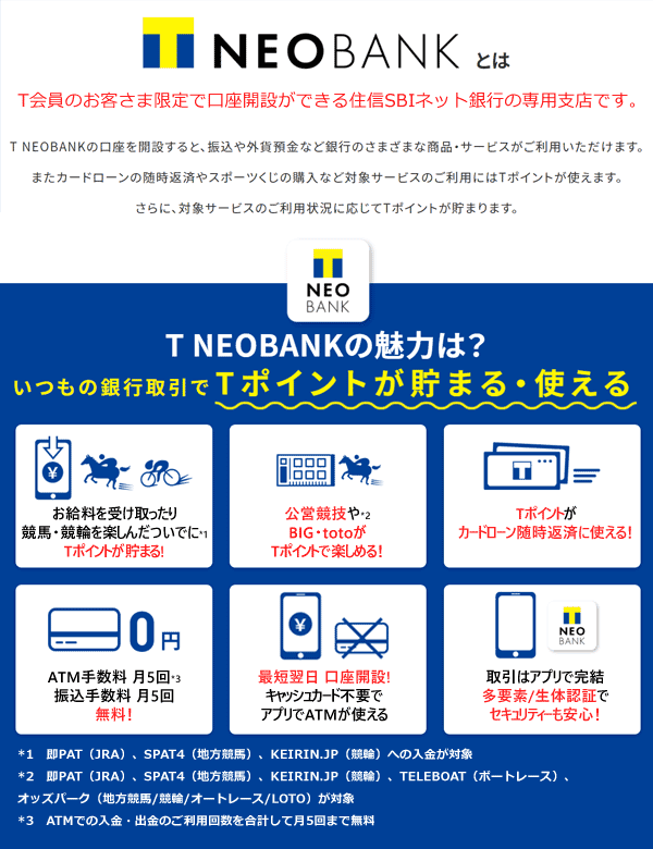 T NEOBANKとは