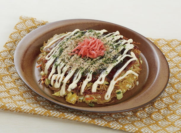 野菜たっぷりモダン焼き