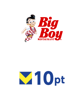 ビッグボーイ 10ポイント