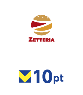 ゼッテリア 10ポイント