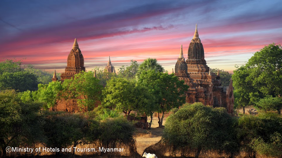 王朝栄華の面影を残す、ミャンマー屈指の仏教聖地「バガン遺跡群 