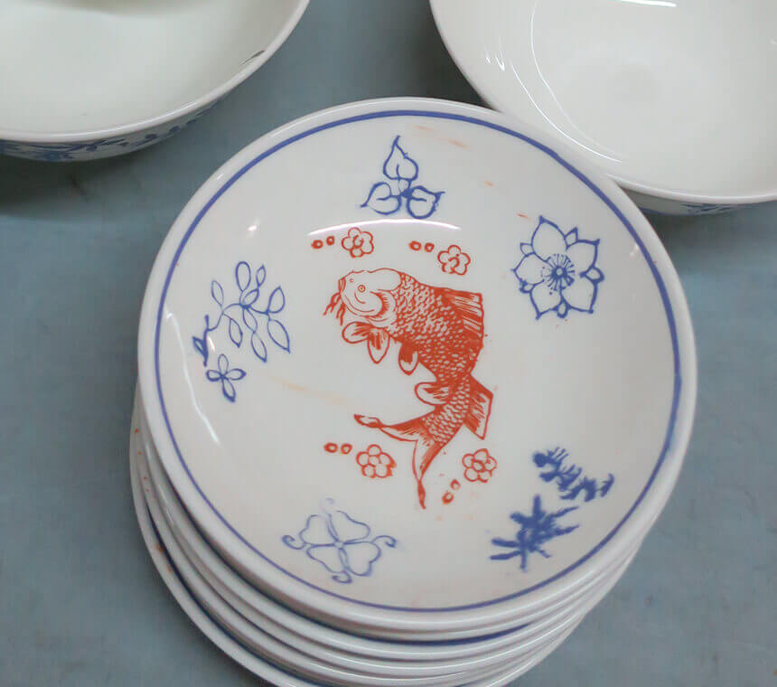 手塗り磁器 粵東磁廠