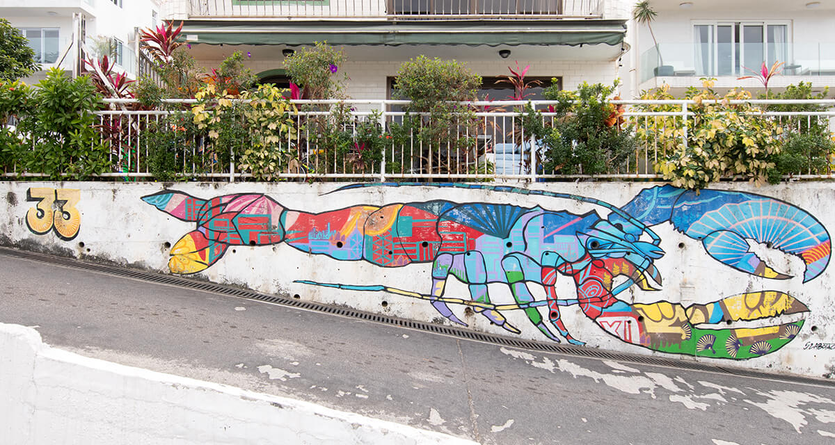 Szabotageさんのウォールアート ロブスター・ベイ